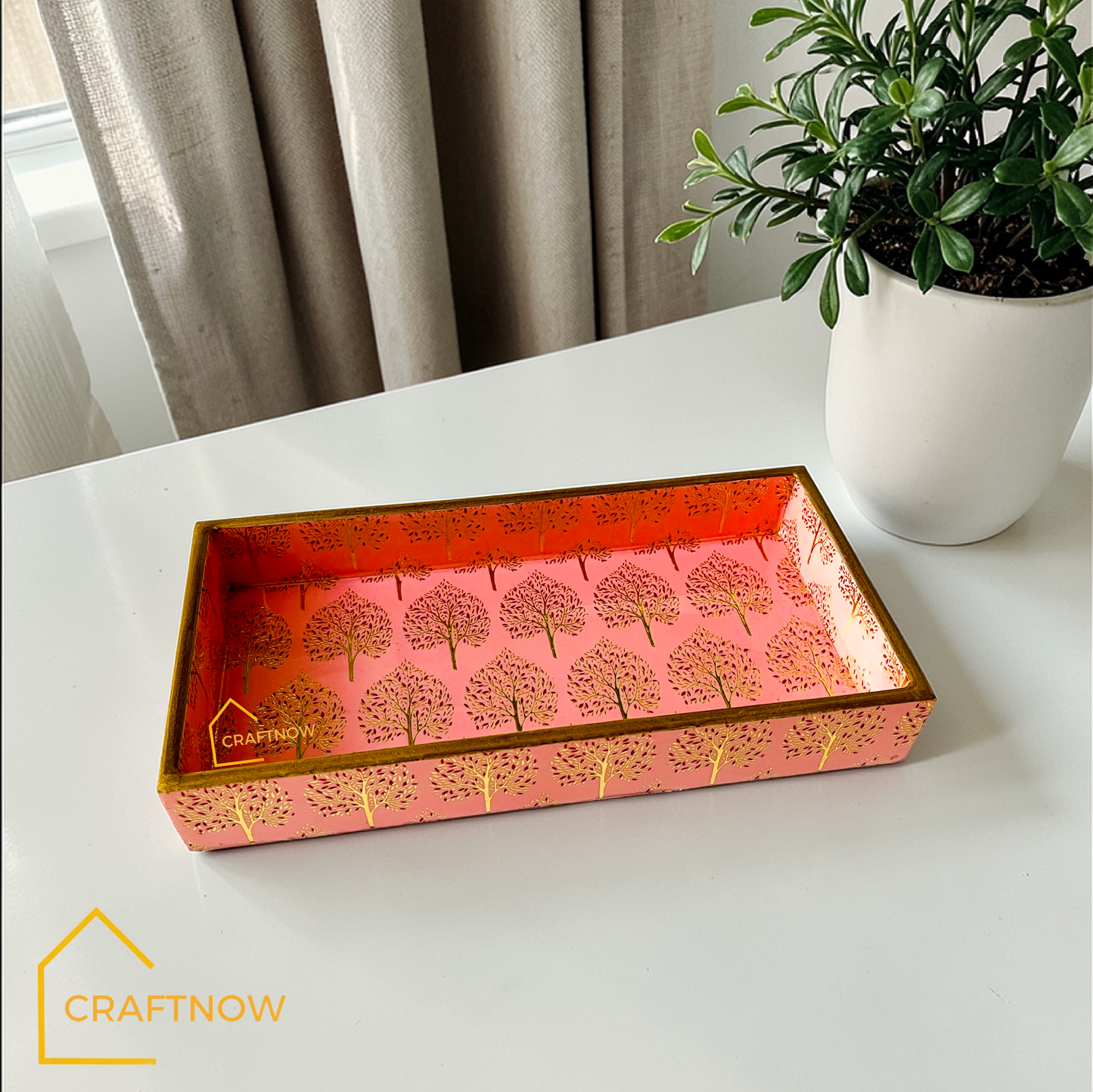 Premium Wooden Multipurpose Organising Tray