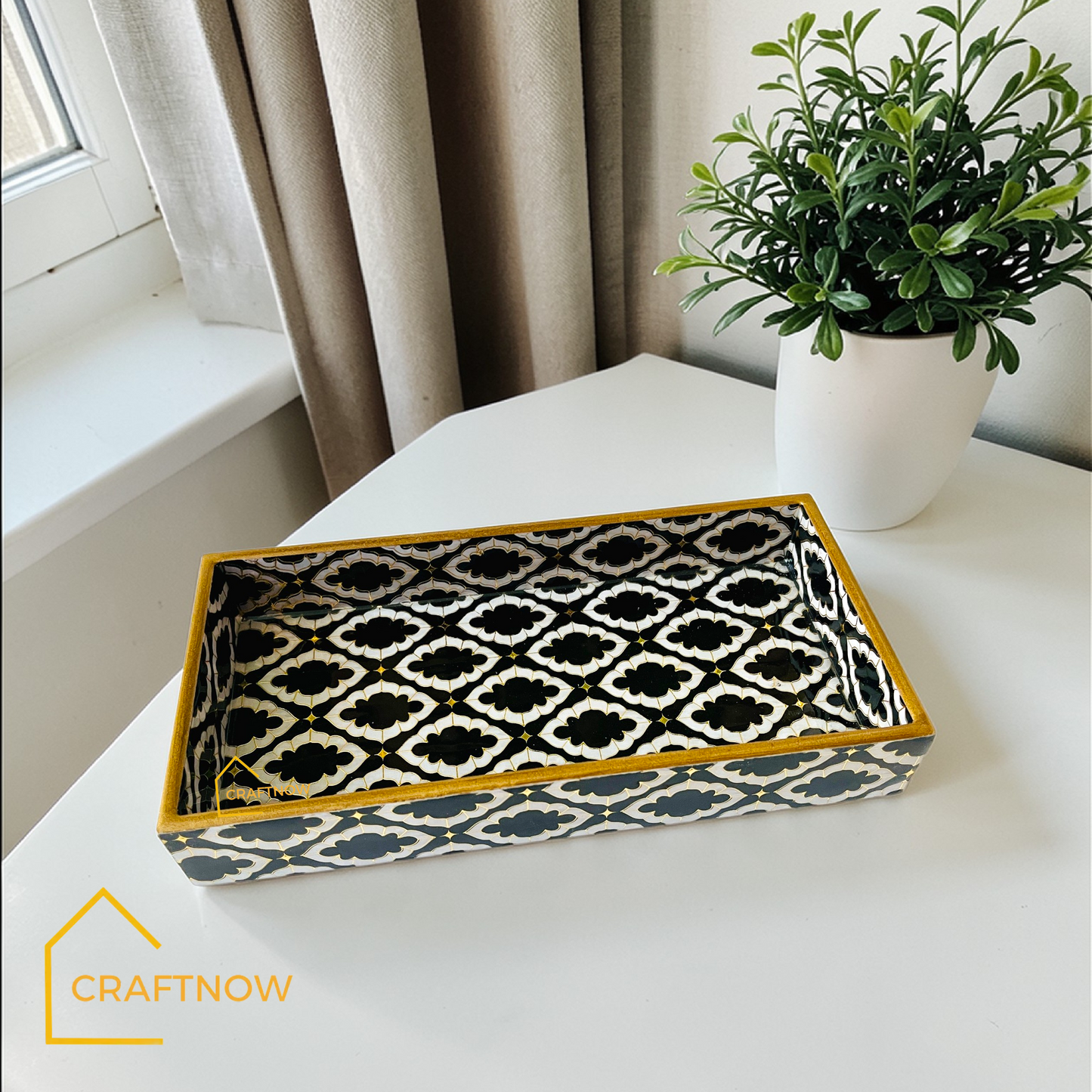 Premium Wooden Multipurpose Organising Tray