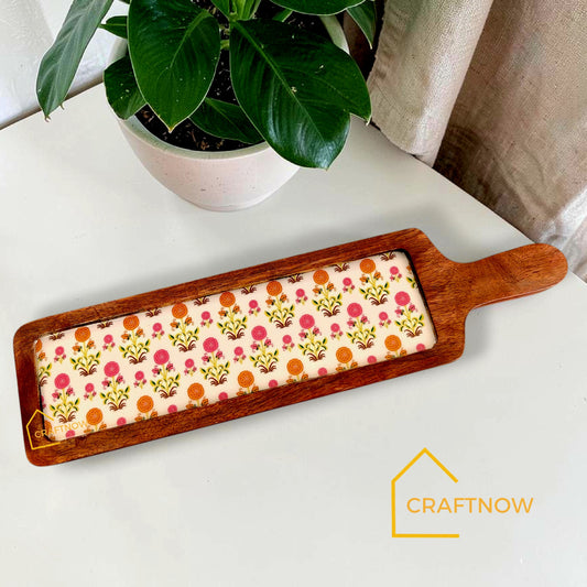 Wooden Serving Platter Bat