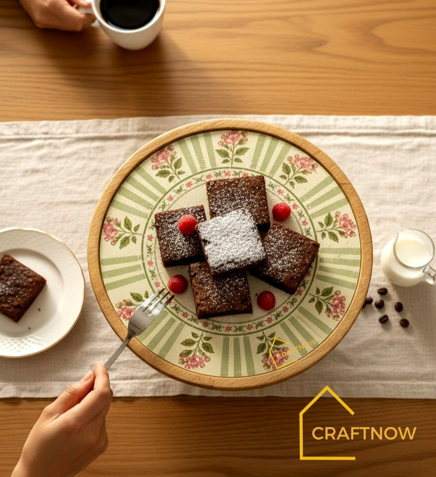 Premium Wooden Cake Stand