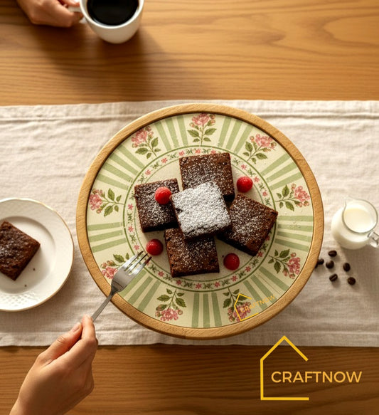 Premium Wooden Cake Stand