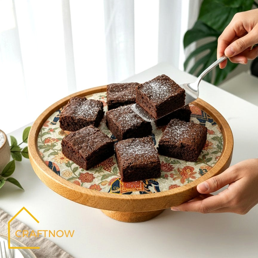 Premium Wooden Cake Stand