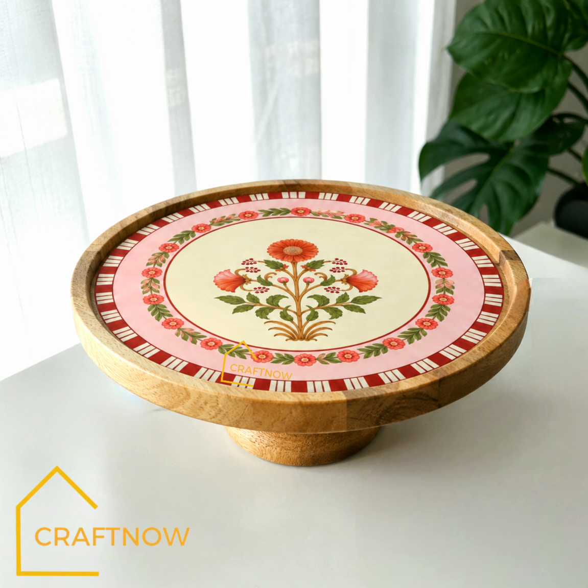 Premium Wooden Cake Stand