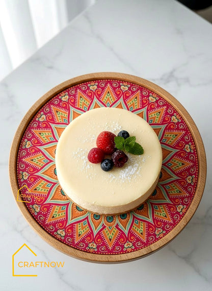 Premium Wooden Cake Stand