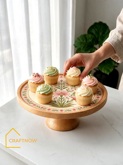 Premium Wooden Cake Stand