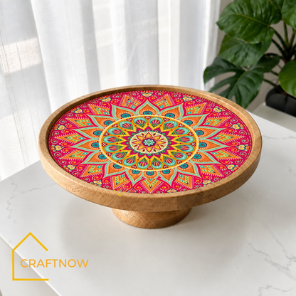Premium Wooden Cake Stand