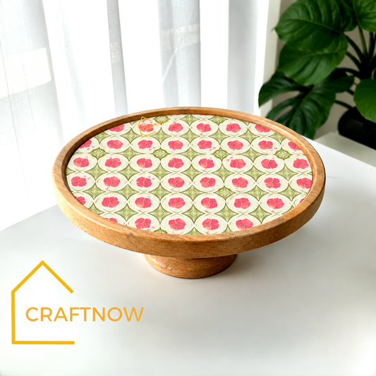 Premium Wooden Cake Stand