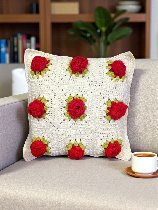 Premium and Exclusive Crochet Cushion Cover