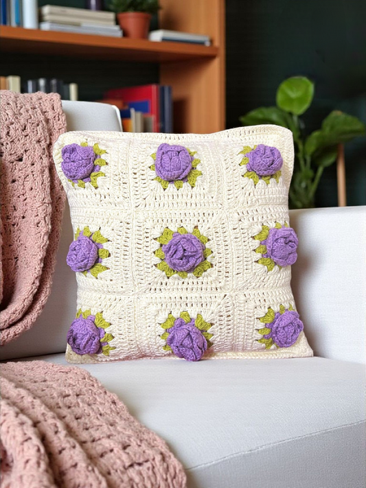 Premium and Exclusive Crochet Cushion Cover