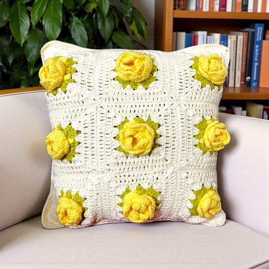 Premium and Exclusive Crochet Cushion Cover