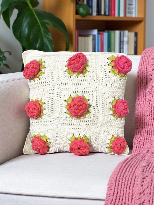 Premium and Exclusive Crochet Cushion Cover