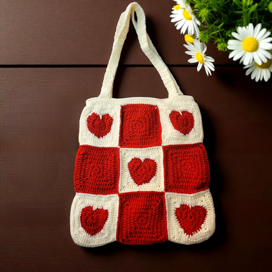 Pinteresty Crochet Tote Bag