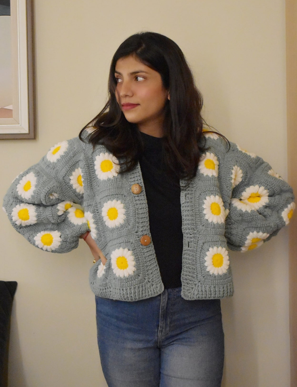Daisy Bloom Sweater 🌼✨