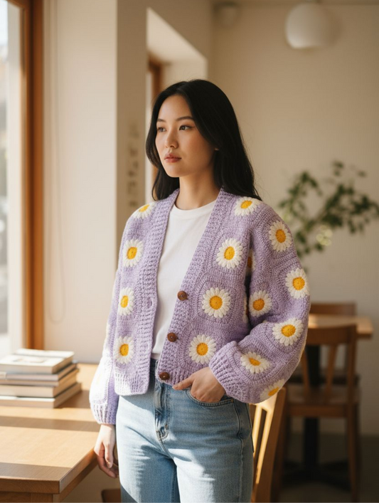Daisy Bloom Sweater 🌼✨