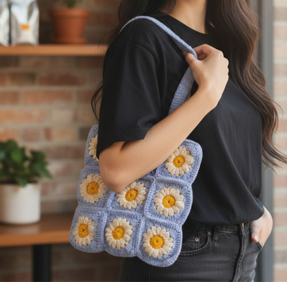 Pinteresty Crochet Tote Bag