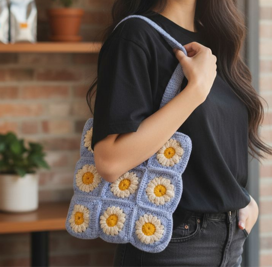Pinteresty Crochet Tote Bag