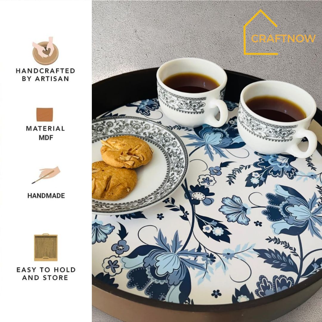 Premium Wooden Round Tray