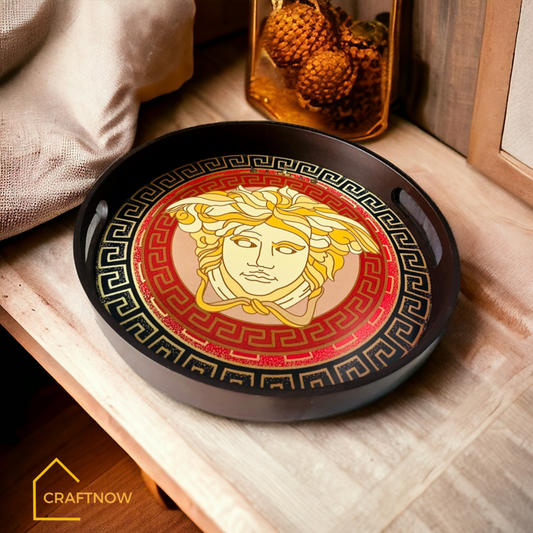 Premium Wooden Round Tray