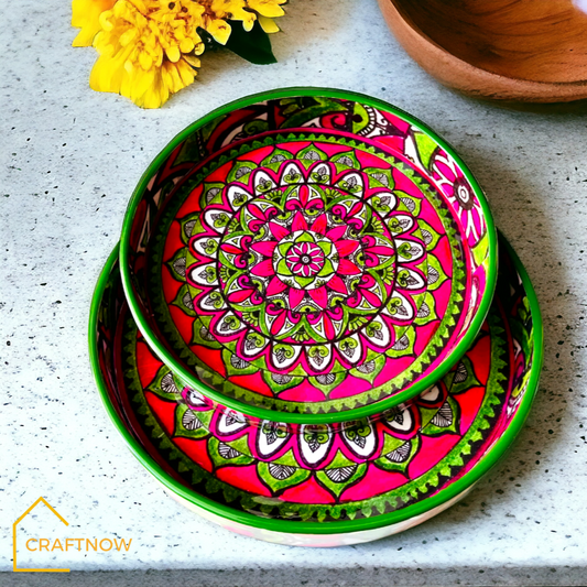 Premium Wooden Round Tray