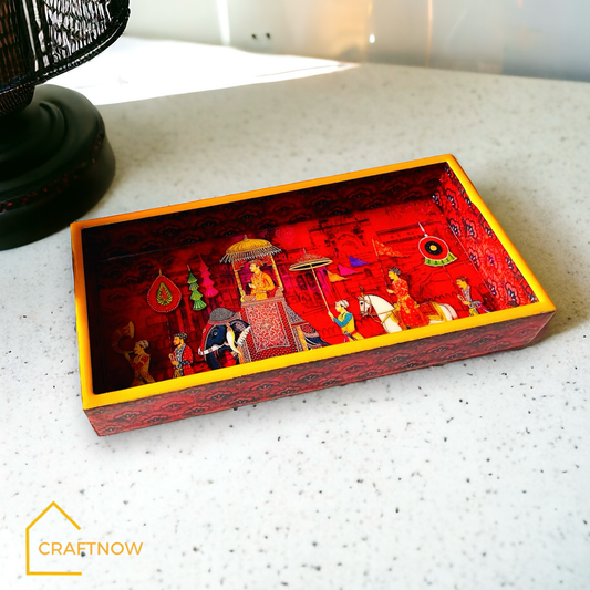 Premium Wooden Multipurpose Organising Tray