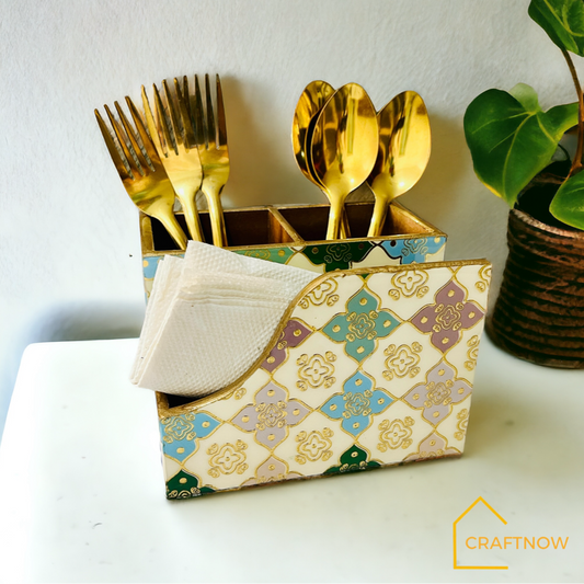 Cutlery-Napkin Holder
