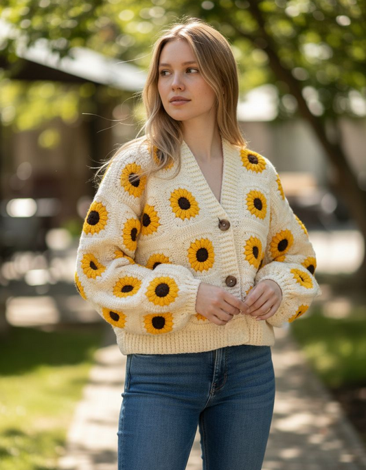 Daisy Bloom Sweater 🌼✨