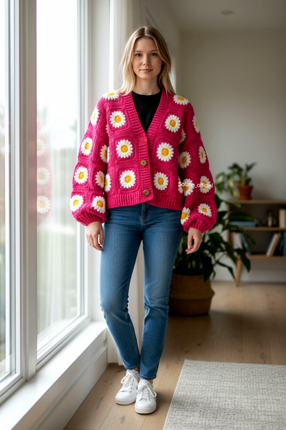 Daisy Bloom Sweater 🌼✨