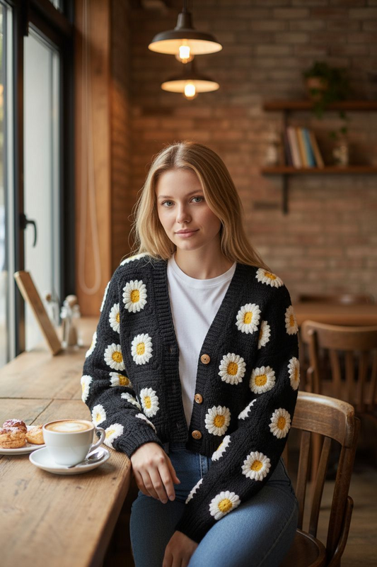 Daisy Bloom Sweater 🌼✨