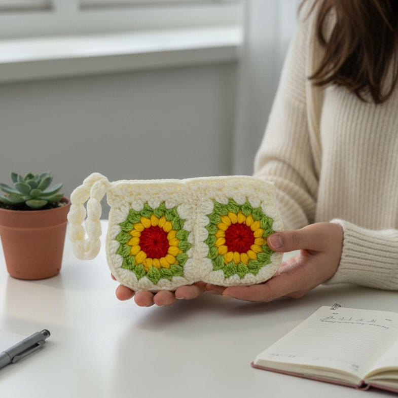 Pinteresty Crochet Pouch