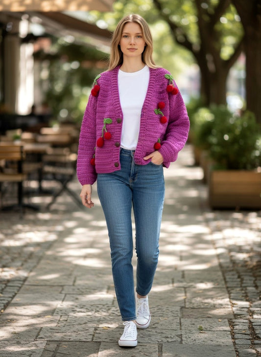 Cherry Cardigan 🍒