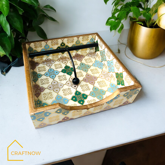 Premium Wooden Napkin Holder