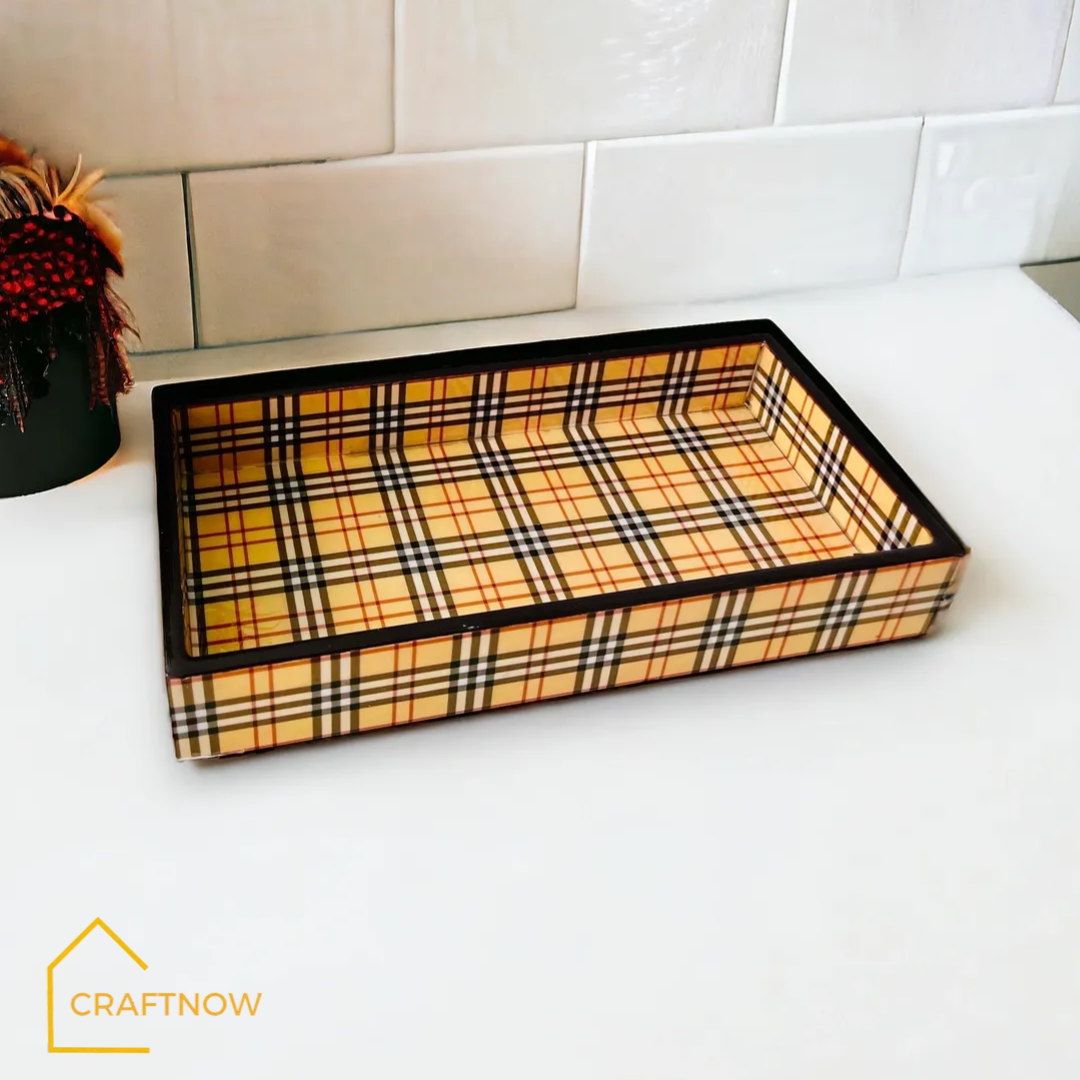 Premium Wooden Multipurpose Organising Tray