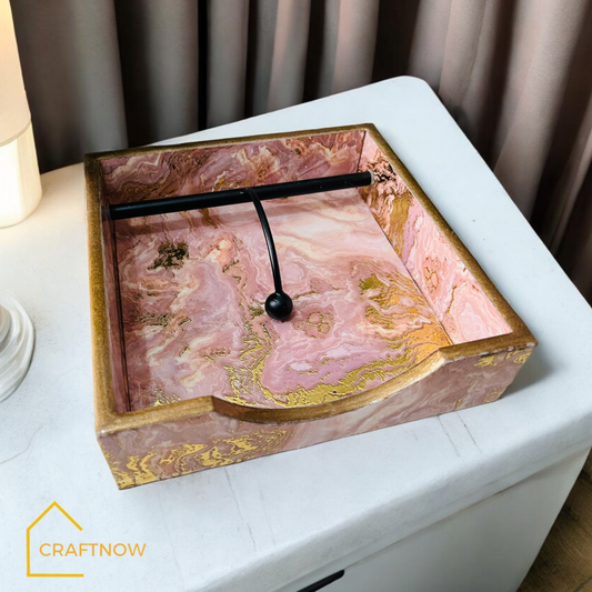 Premium Wooden Napkin Holder