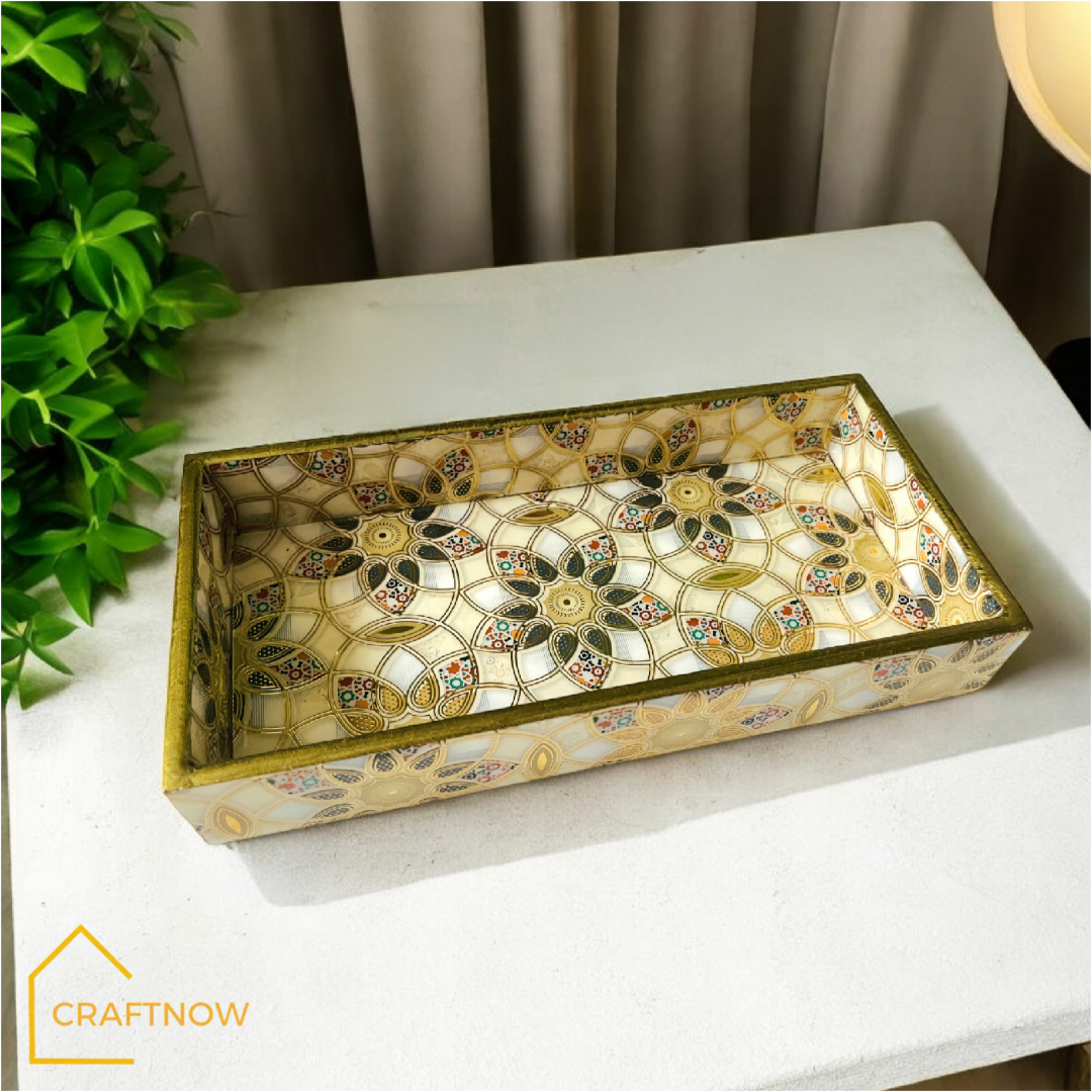 Premium Wooden Multipurpose Organising Tray