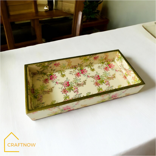 Premium Wooden Multipurpose Organising Tray
