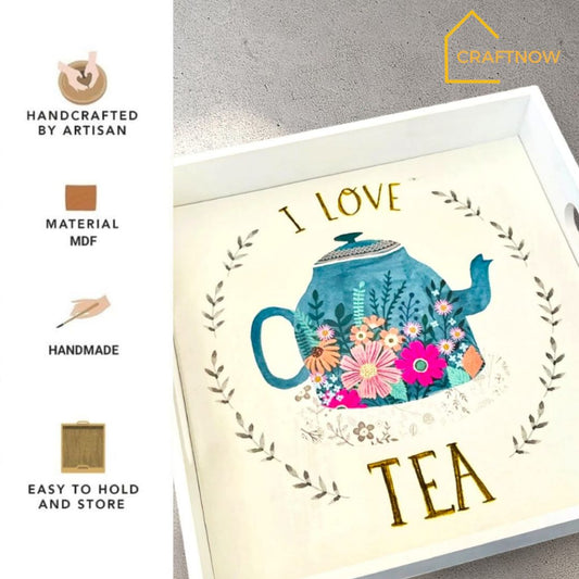 Premium Wooden Square Tray