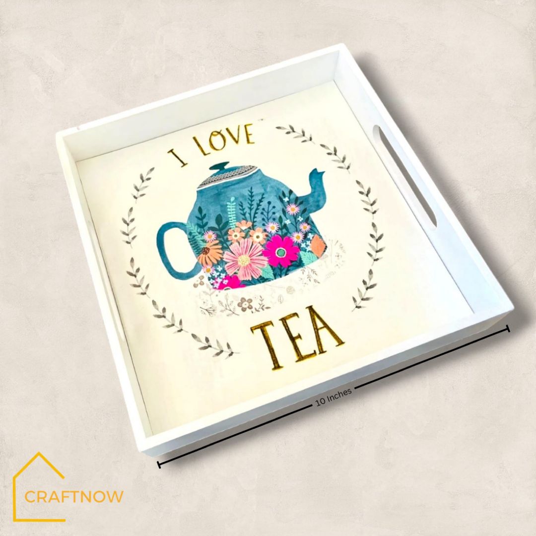 Premium Wooden Square Tray