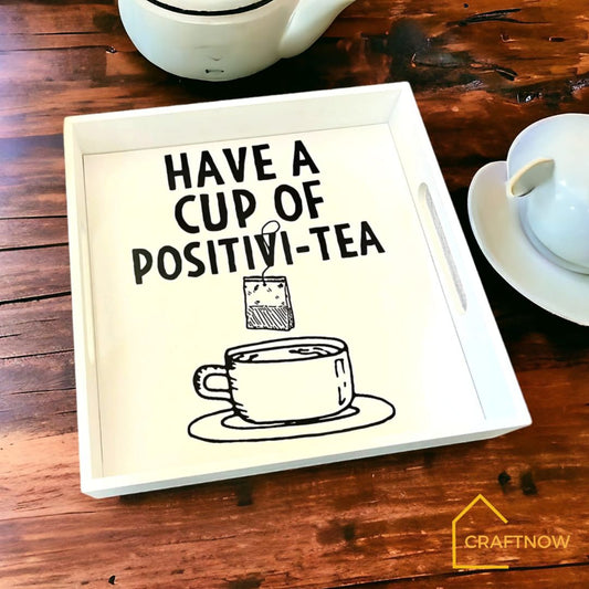 Premium Wooden Square Tray