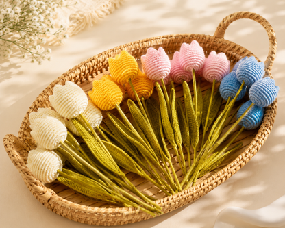 Crochet Tulip Stick