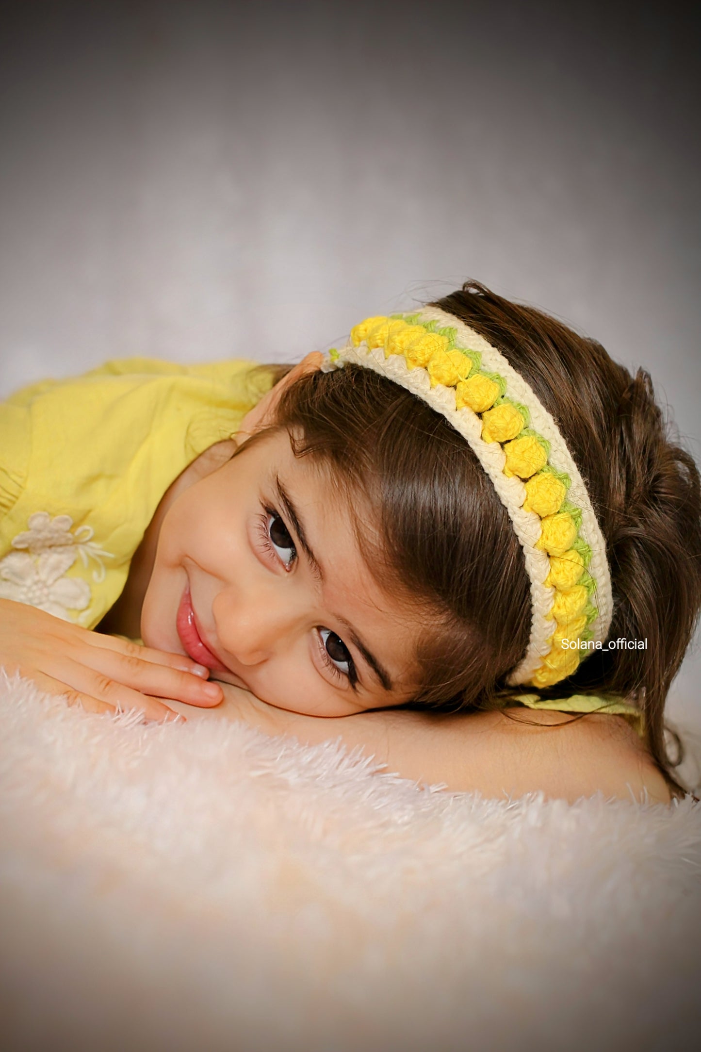 Crochet Tulip Hairband