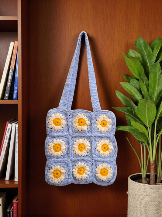 Pinteresty Crochet Tote Bag