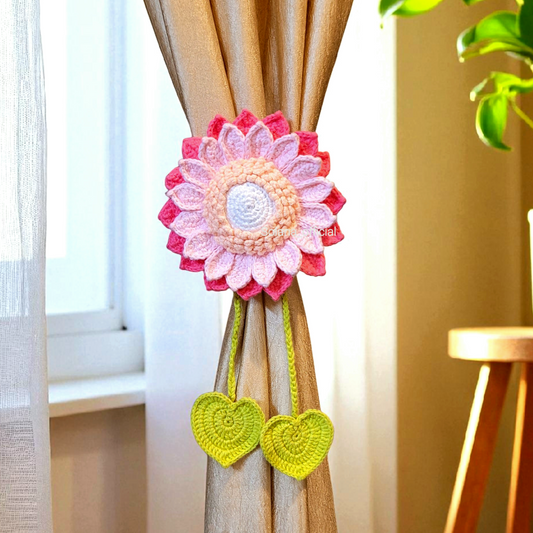 Crochet Curtains Tie 🌸
