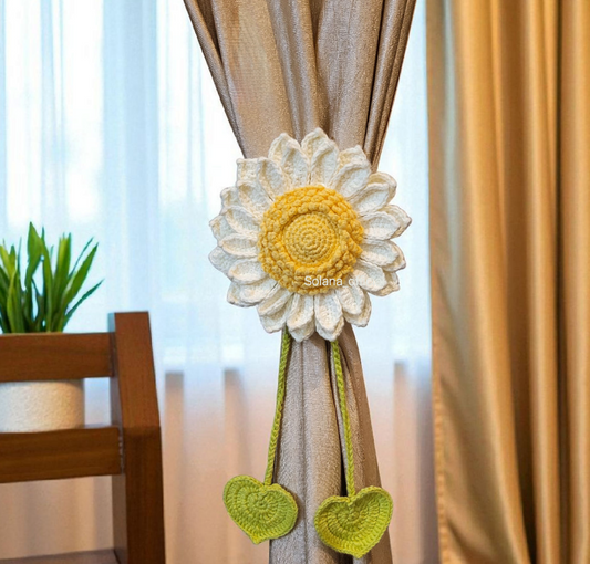 Crochet Curtains Tie 🌸