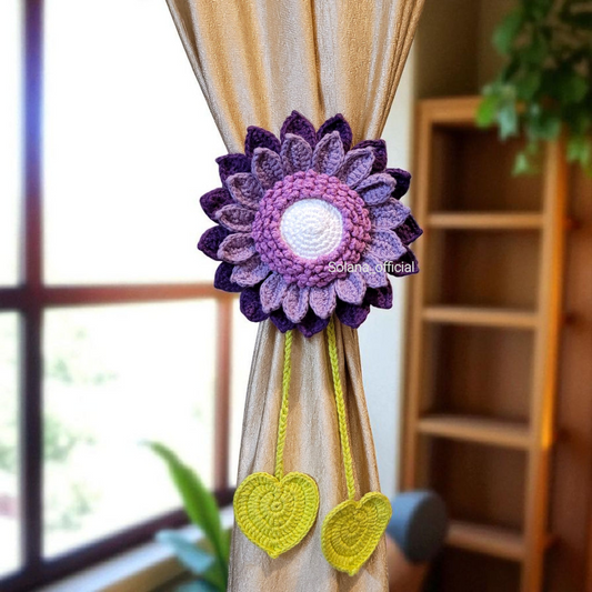 Crochet Curtains Tie 🌸