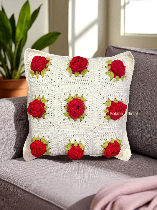 Crochet Cushion Cover