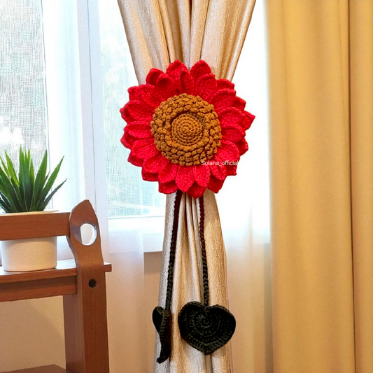 Crochet Curtains Tie 🌸